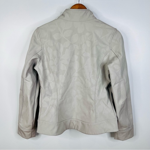 Patagonia Floral Gray Demitasse Windproof Softshell Jacket - Picture 6 of 7